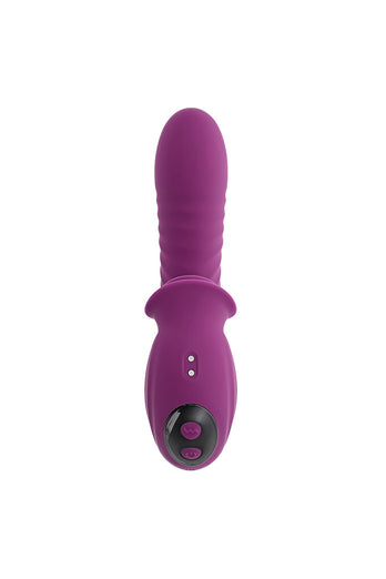 Evolved - Deep Ecstasy Thrusting & Rotating Dual Vibrator - Stag Shop