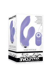 Thumbnail for Evolved - Every Way Play Remote Control Vibrator - Purple - Stag Shop