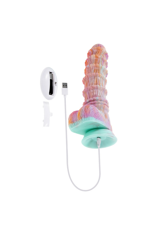 Evolved - Fantasy Vibrating Dildo With Remote Control - Stag Shop