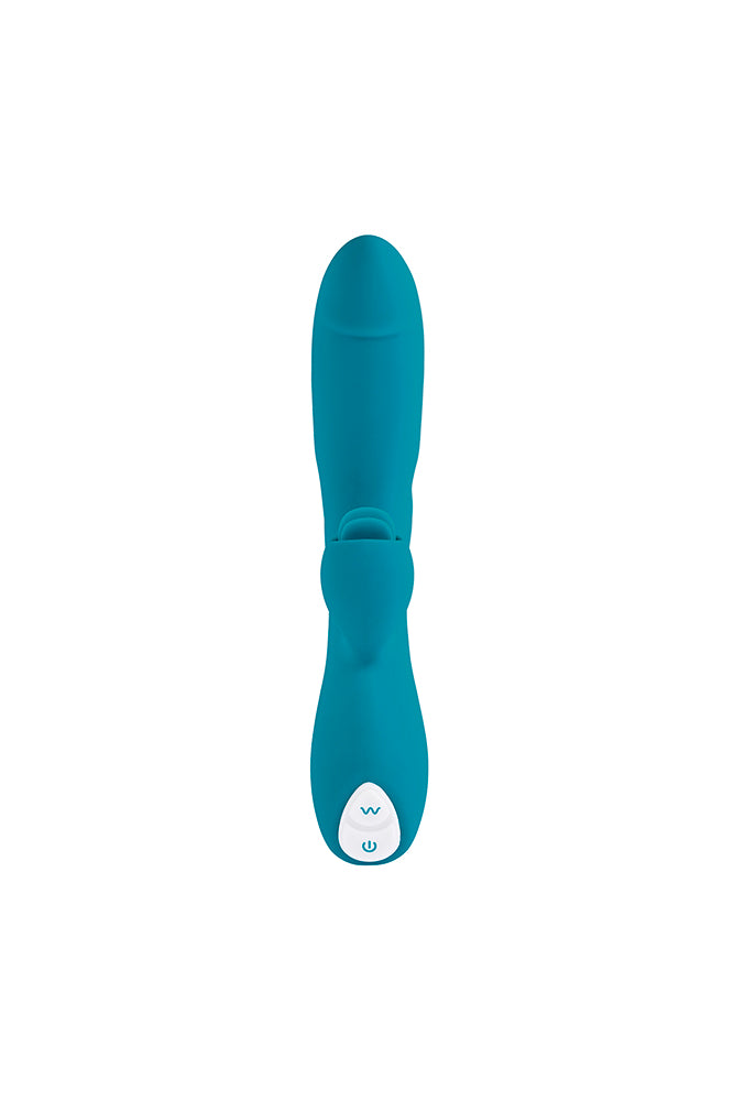 Evolved - Fierce Flicker Dual Vibrator - Teal - Stag Shop
