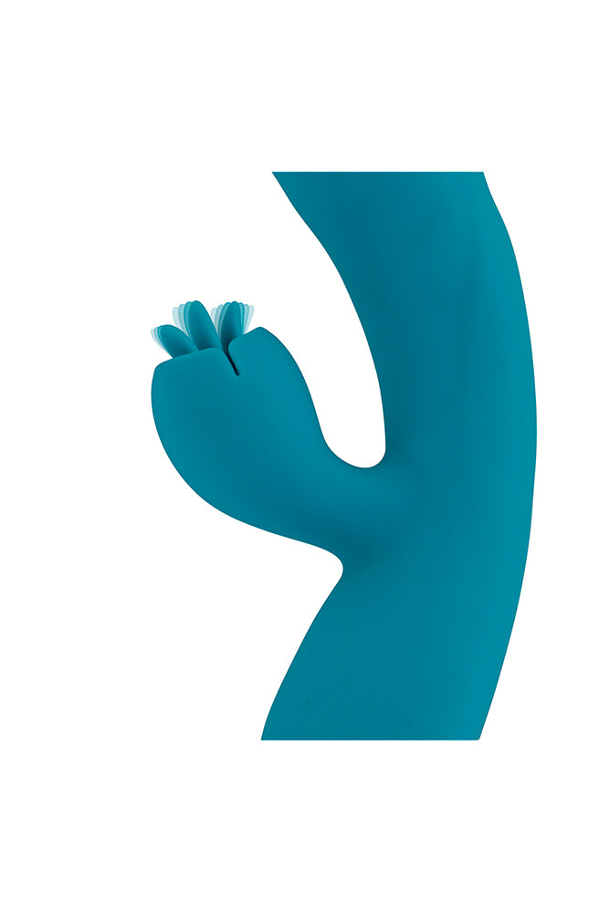 Evolved - Fierce Flicker Dual Vibrator - Teal - Stag Shop