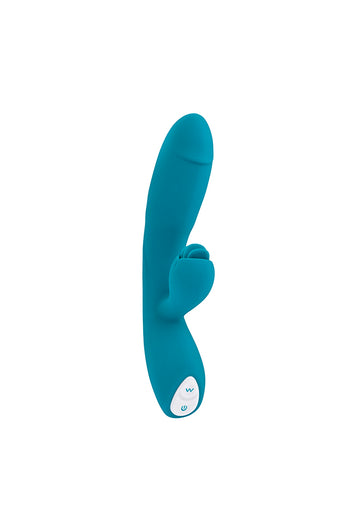 Evolved - Fierce Flicker Dual Vibrator - Teal - Stag Shop