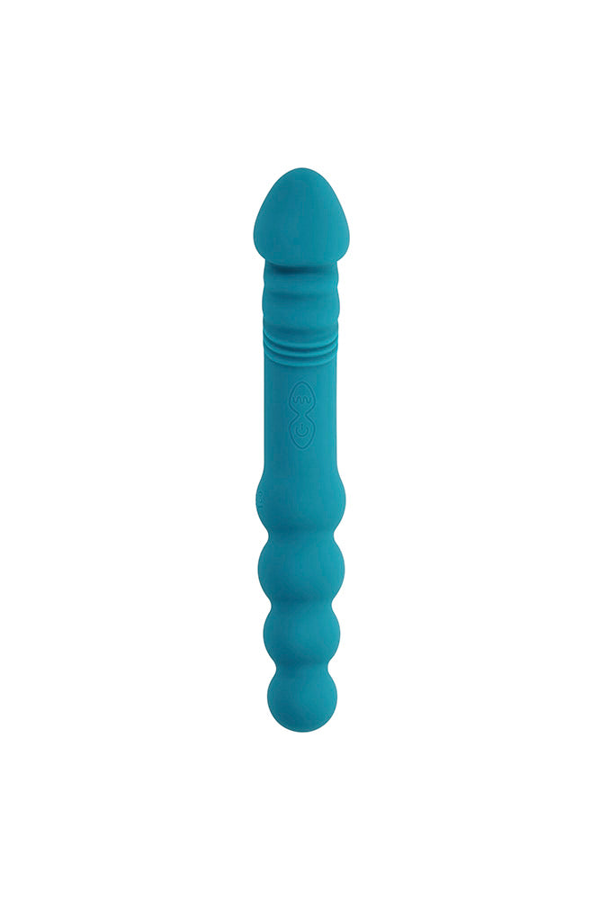 Evolved - Flip Flop Dual-Ended Vibrator - Teal - Stag Shop