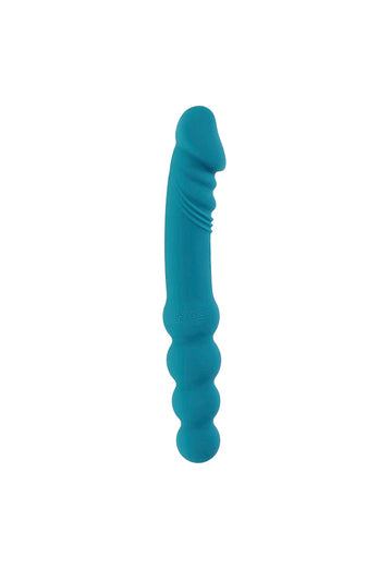 Evolved - Flip Flop Dual-Ended Vibrator - Teal - Stag Shop