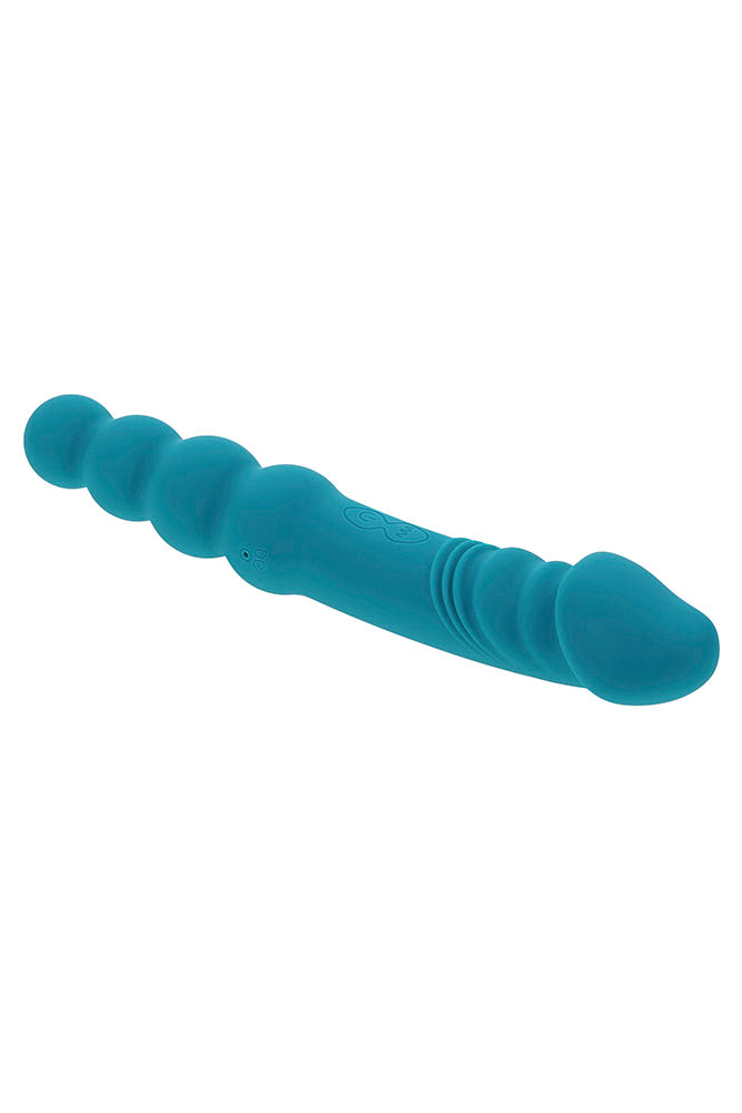Evolved - Flip Flop Dual-Ended Vibrator - Teal - Stag Shop