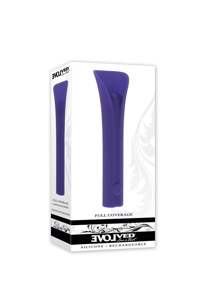 Evolved - Full Coverage Bullet Vibrator - Purple - Stag Shop