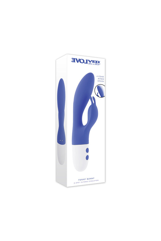 Evolved - Funny Bunny Come-Hither Rabbit Vibrator - Stag Shop