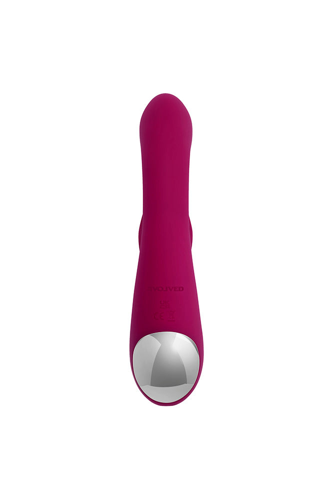 Evolved - Gentle Persuasion Dual Vibrator With Circular Thrusting Stimulator - Stag Shop