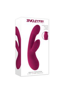 Thumbnail for Evolved - Gentle Persuasion Dual Vibrator With Circular Thrusting Stimulator - Stag Shop