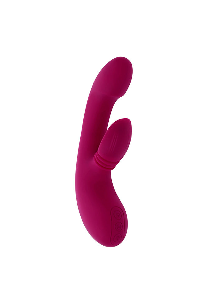 Evolved - Gentle Persuasion Dual Vibrator With Circular Thrusting Stimulator - Stag Shop