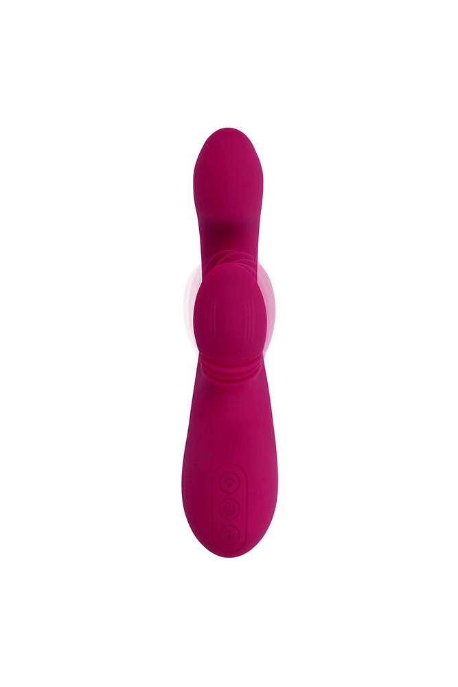 Evolved - Gentle Persuasion Dual Vibrator With Circular Thrusting Stimulator - Stag Shop