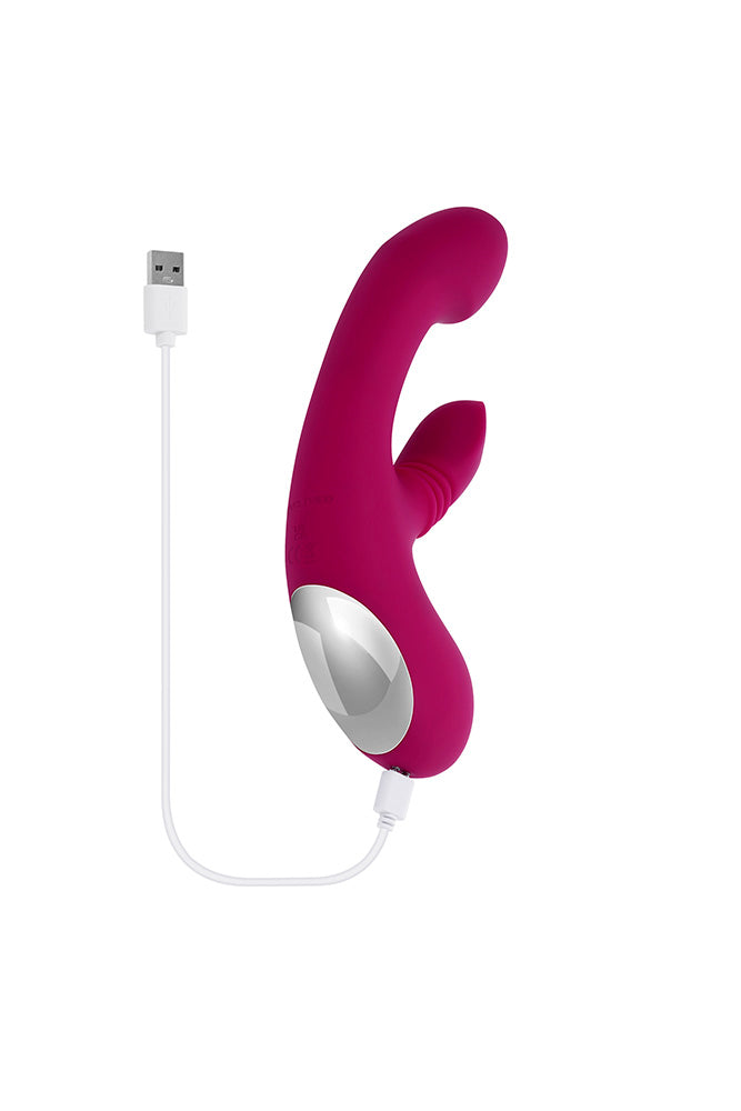 Evolved - Gentle Persuasion Dual Vibrator With Circular Thrusting Stimulator - Stag Shop