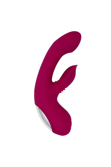 Evolved - Gentle Persuasion Dual Vibrator With Circular Thrusting Stimulator - Stag Shop