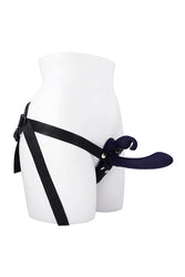 Evolved - Giving Vibes Strap-On Harness With Remote Controlled Rabbit Vibrator - Stag Shop