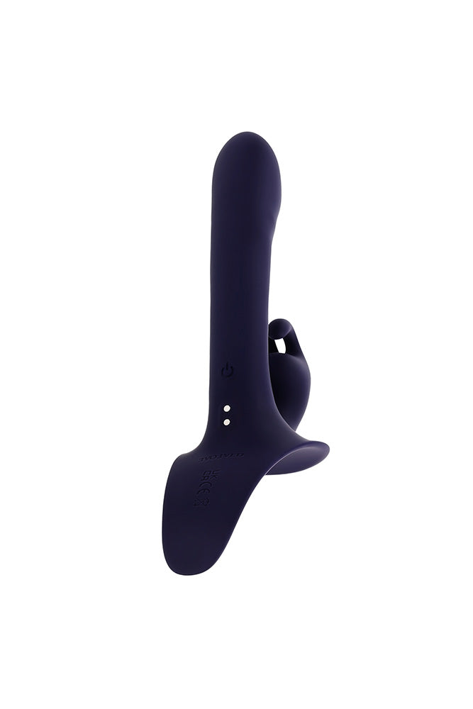 Evolved - Giving Vibes Strap-On Harness With Remote Controlled Rabbit Vibrator - Stag Shop
