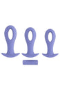Evolved Novelties - Hole Punch Vibrating Anal Trainer Kit - Lilac - Stag Shop