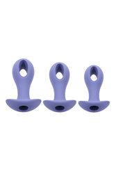 Evolved Novelties - Hole Punch Vibrating Anal Trainer Kit - Lilac - Stag Shop