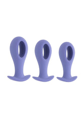 Evolved Novelties - Hole Punch Vibrating Anal Trainer Kit - Lilac - Stag Shop