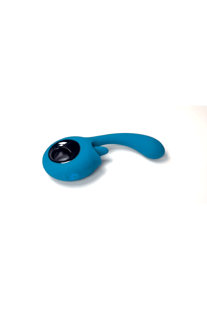 Evolved - How Many Licks Dual Vibrator - Turquoise - Stag Shop