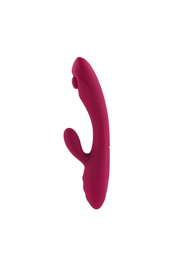 Evolved - Jammin' G Stroking Rabbit Vibrator - Red - Stag Shop