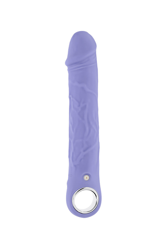 Evolved - Large Purple Fantasy Phallic Vibrator - Stag Shop