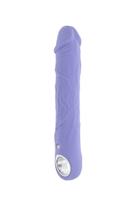 Thumbnail for Evolved - Large Purple Fantasy Phallic Vibrator - Stag Shop