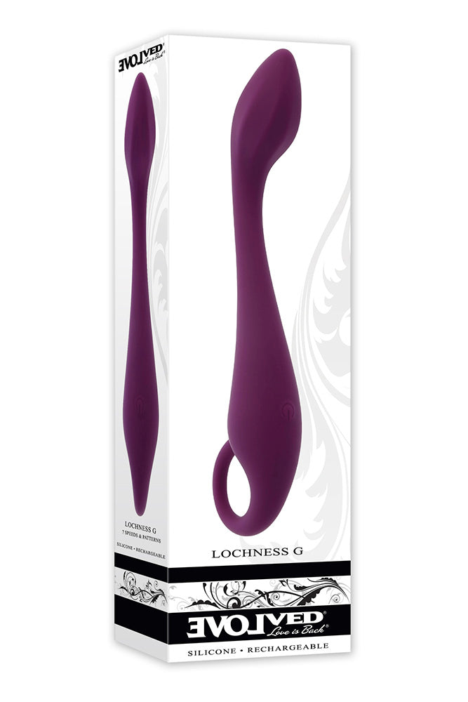 Evolved Novelties - Lochness G Spot Vibrator - Purple - Stag Shop