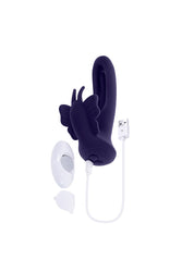 Evolved - Lord of the Wings Wearable Butterfly Vibrator with Remote Control - Purple - Stag Shop
