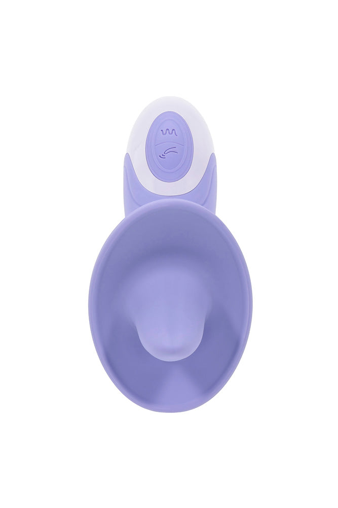 Evolved - Lix & Kisses Vibrating Twirling Tongue Vibrator - Lavender - Stag Shop