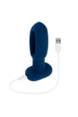 Evolved Novelties - The Flapper Vibrating Anal Plug With Flapping Shaft - Navy - Stag Shop