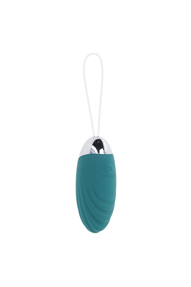 Evolved - Oval Office Remote Controlled Egg Vibrator - Turquoise - Stag Shop