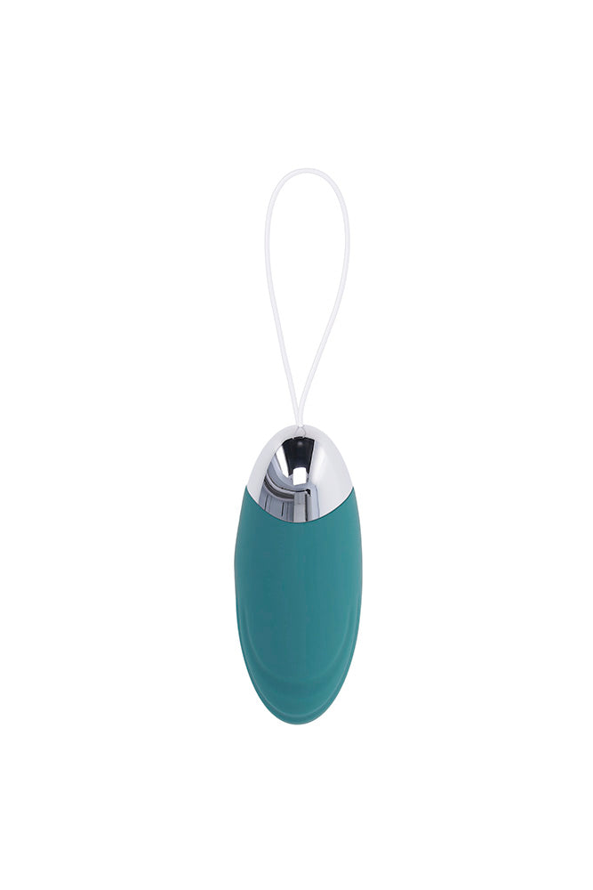 Evolved - Oval Office Remote Controlled Egg Vibrator - Turquoise - Stag Shop