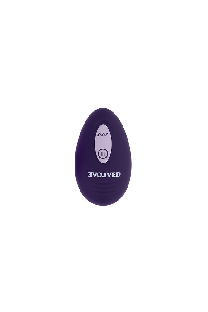 Evolved - Panty Party Remote Controlled Panty Vibrator - Purple - Stag Shop