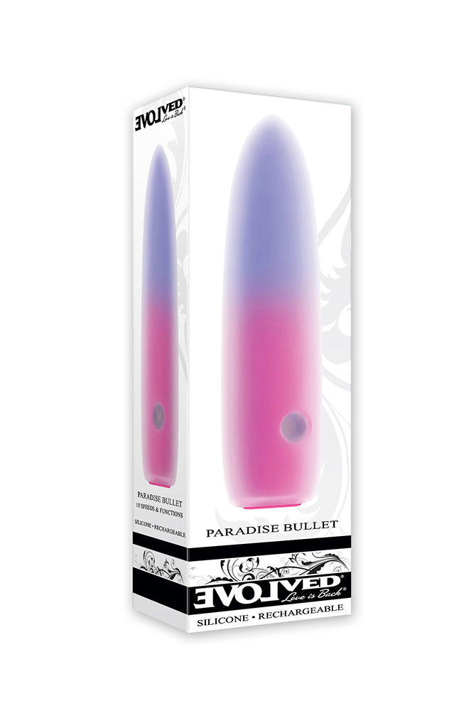 Evolved - Paradise  Bullet Vibrator - Pink/Purple - Stag Shop