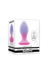 Evolved - Paradise Vibrating & Remote Controlled Anal Plug - Pink/Purple - Stag Shop