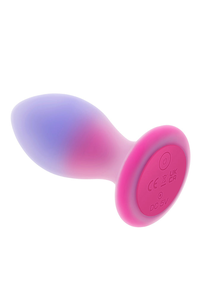 Evolved - Paradise Vibrating & Remote Controlled Anal Plug - Pink/Purple - Stag Shop
