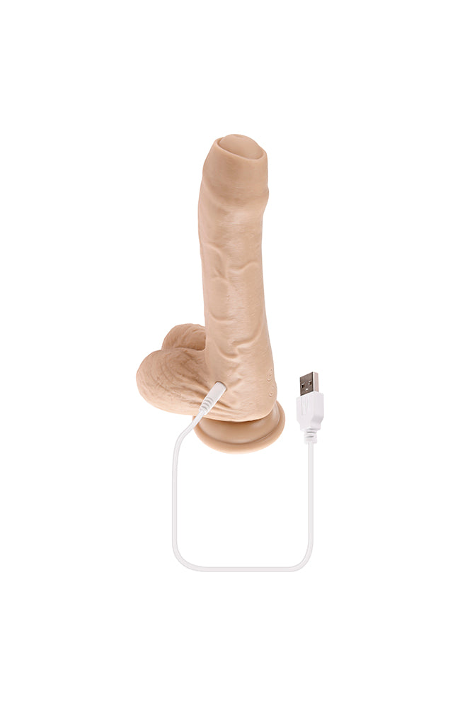Evolved - Peek A Boo Uncut Vibrating Dildo - Various Colours - Stag Shop