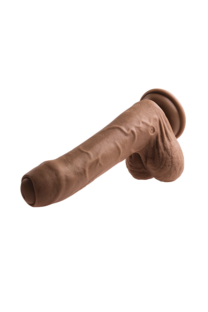 Evolved - Peek A Boo Uncut Vibrating Dildo - Various Colours - Stag Shop