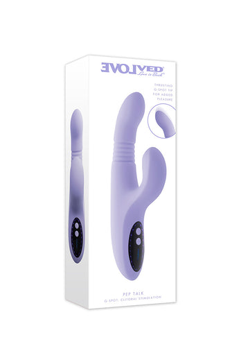 Evolved - Pep Talk Thrusting Dual Vibrator - Stag Shop