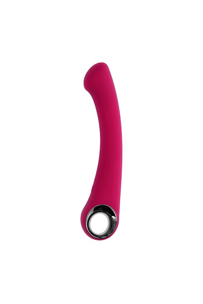 Evolved - Pleasure Curve G-Spot Vibrator - Burgundy - Stag Shop