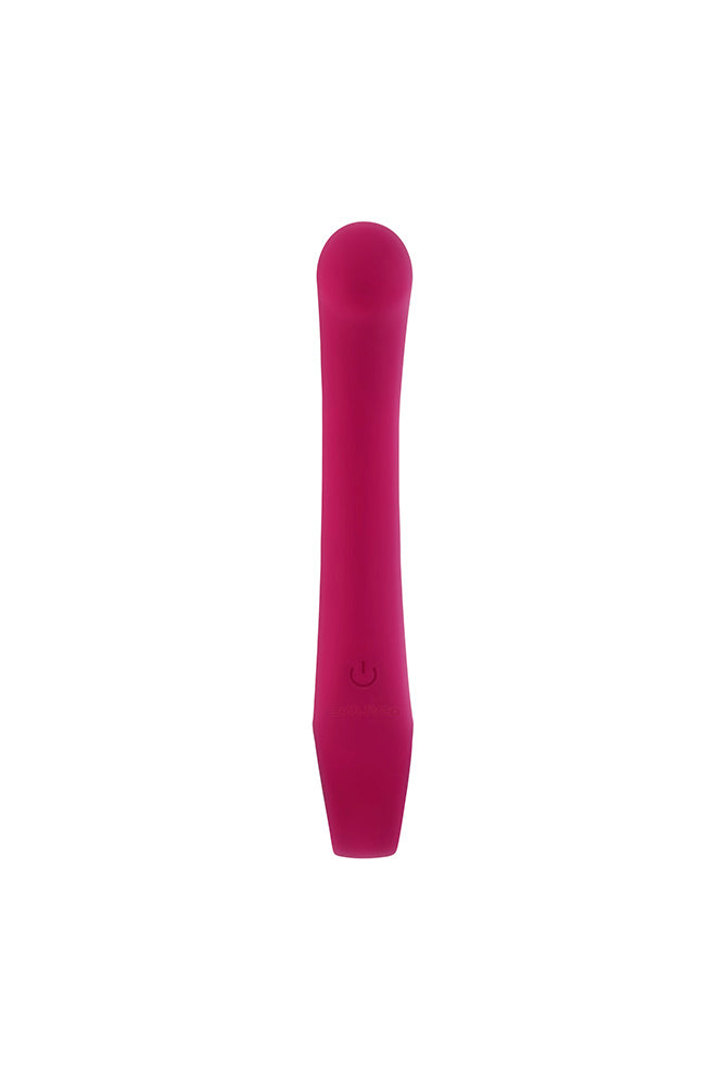 Evolved - Pleasure Curve G-Spot Vibrator - Burgundy - Stag Shop