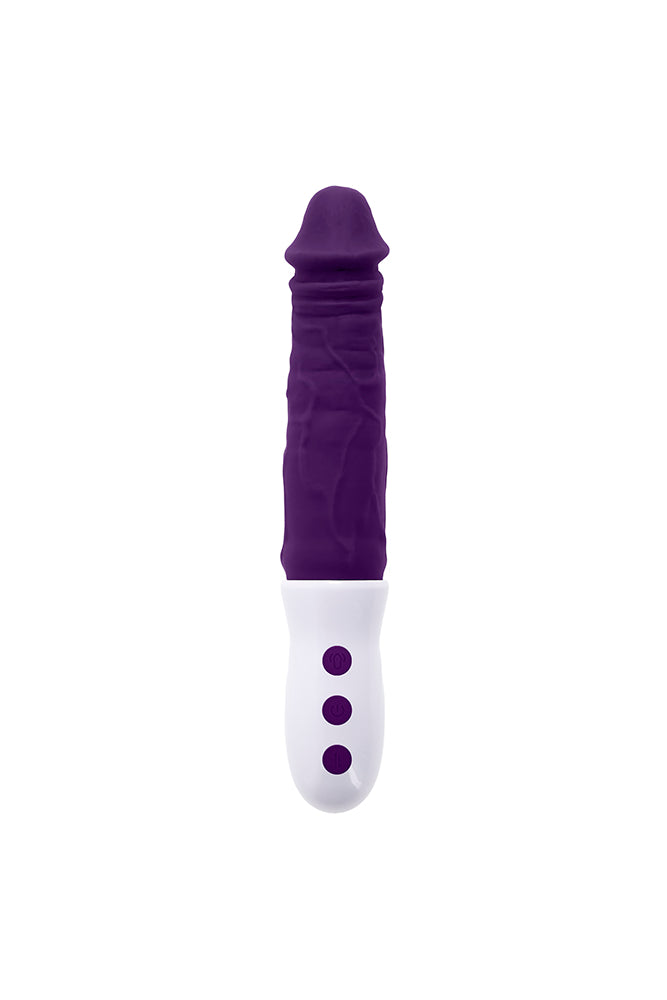 Evolved - Plum Thrust Thrusting Vibrator - Purple - Stag Shop