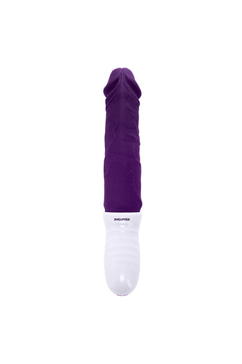 Evolved - Plum Thrust Thrusting Vibrator - Purple - Stag Shop