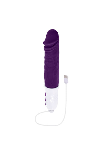 Evolved - Plum Thrust Thrusting Vibrator - Purple - Stag Shop