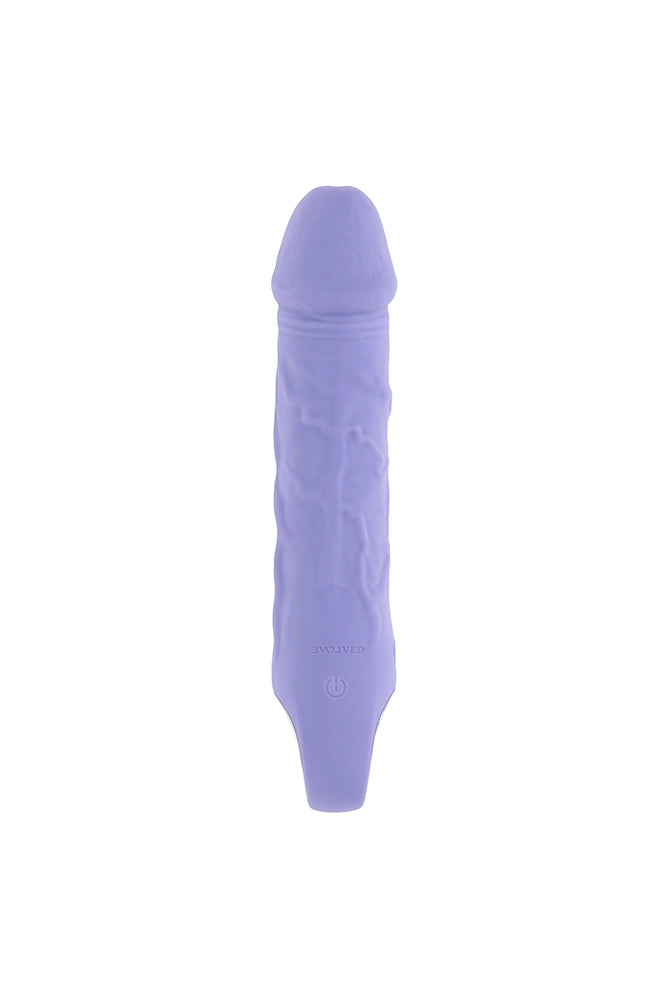 Evolved - Purple Fantasy Phallic Vibrator - Lavender - Stag Shop