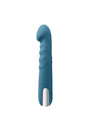 Evolved - Queen Of All Trades Thrusting Vibrator With Rotating Beads - Teal - Stag Shop