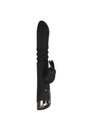 Evolved - Rapid Rabbit - Thrusting Dual Stimulation Vibrator - Black - Stag Shop