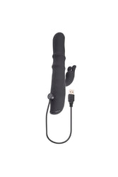 Evolved - Ringmaster Rabbit Vibrator  - Black - Stag Shop