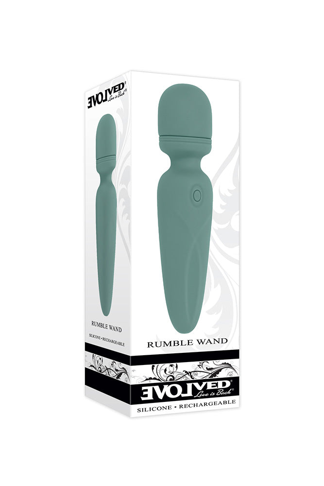 Evolved - Rumble Wand Mini Vibrator - Stag Shop