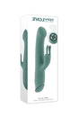 Evolved - Satin Swirl Rabbit Vibrator With Swirling Bead Tip - Stag Shop